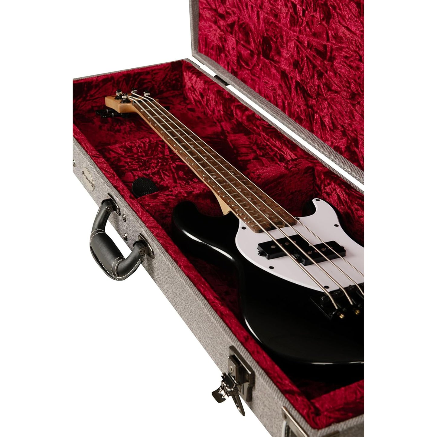 Kala HCGT-SB-4 Solid Body UBASS Gray Tweed Hard Case