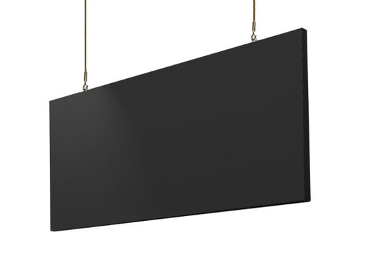 Primacoustic Saturna Ceiling Hanging Baffle - Black - 24" x 48" x 1.5"