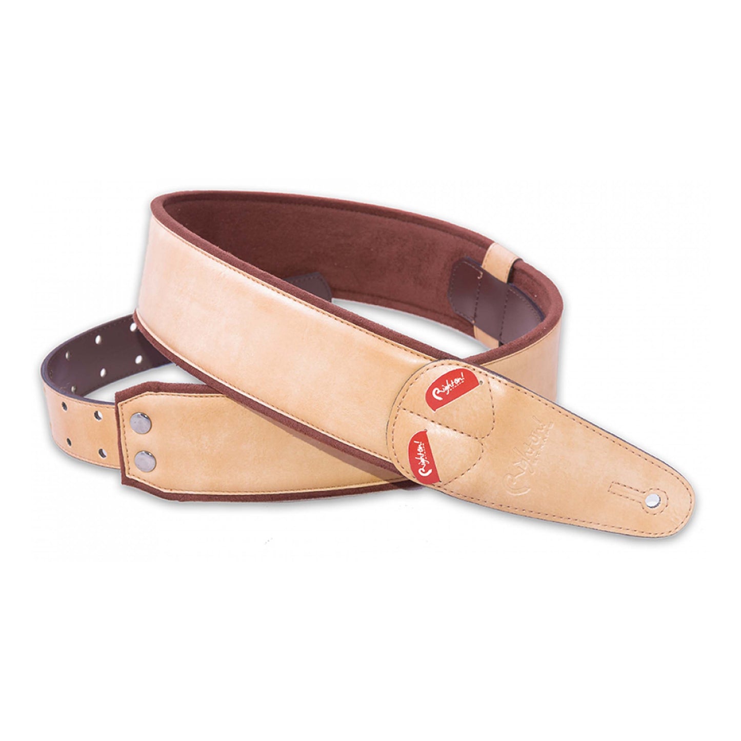 RightOn MOJO Charm Beige Guitar/Bass Strap