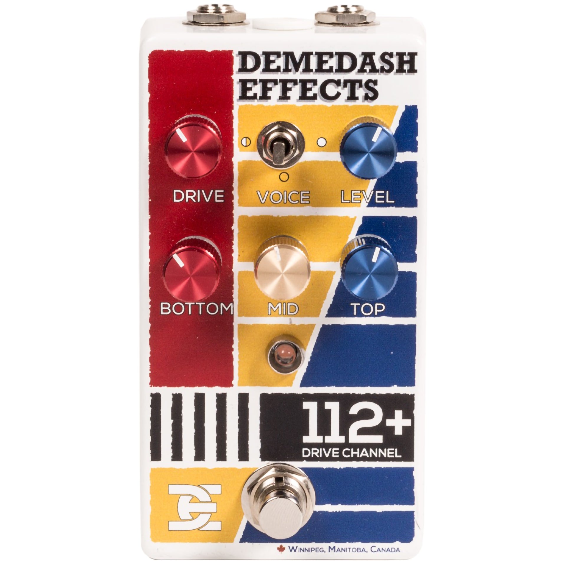 Demedash Effects 112+ Drive Channel Preamp Distortion Pedal – Alto Music