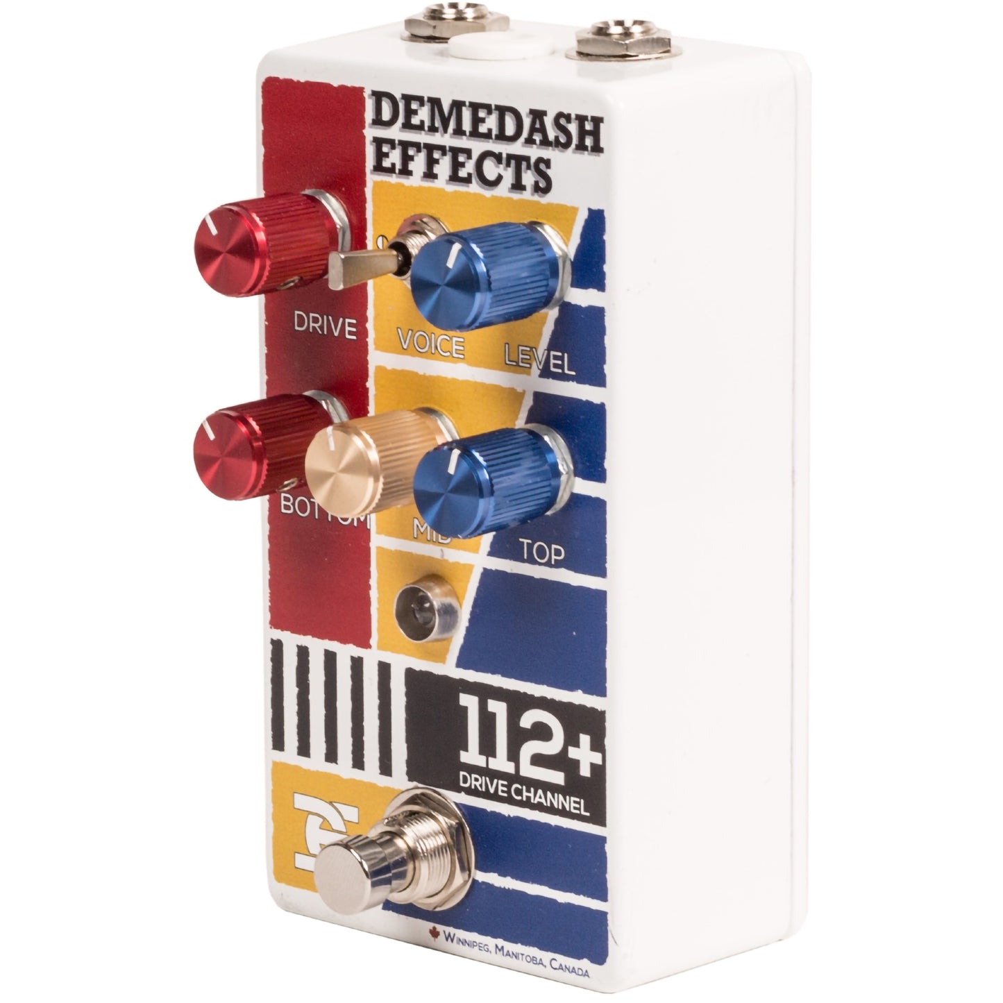Demedash Effects 112+ Drive Channel Preamp Distortion Pedal