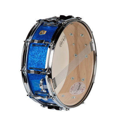 Ludwig Classic Maple 5x14 Snare Drum - Blue Sparkle