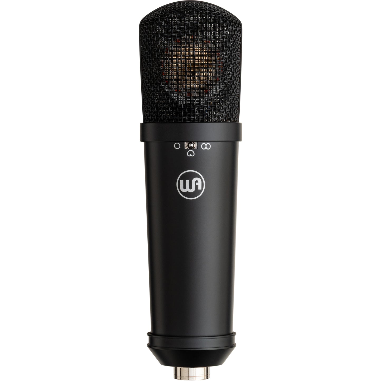 Warm Audio WA-87jr Large Diaphragm Multi-Polar Pattern Condenser Mic - Black