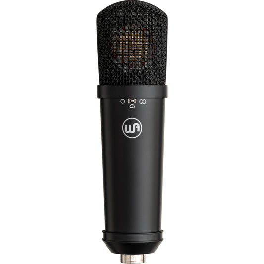 Warm Audio WA-87jr Large Diaphragm Multi-Polar Pattern Condenser Mic - Black