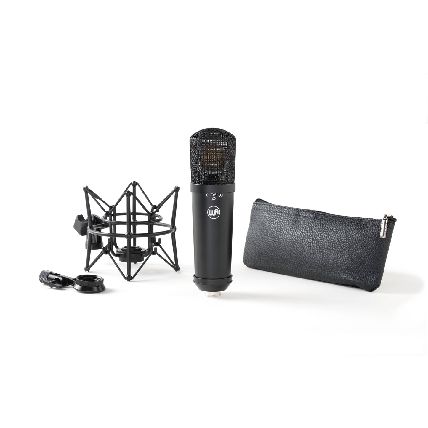 Warm Audio WA-87jr Large Diaphragm Multi-Polar Pattern Condenser Mic - Black