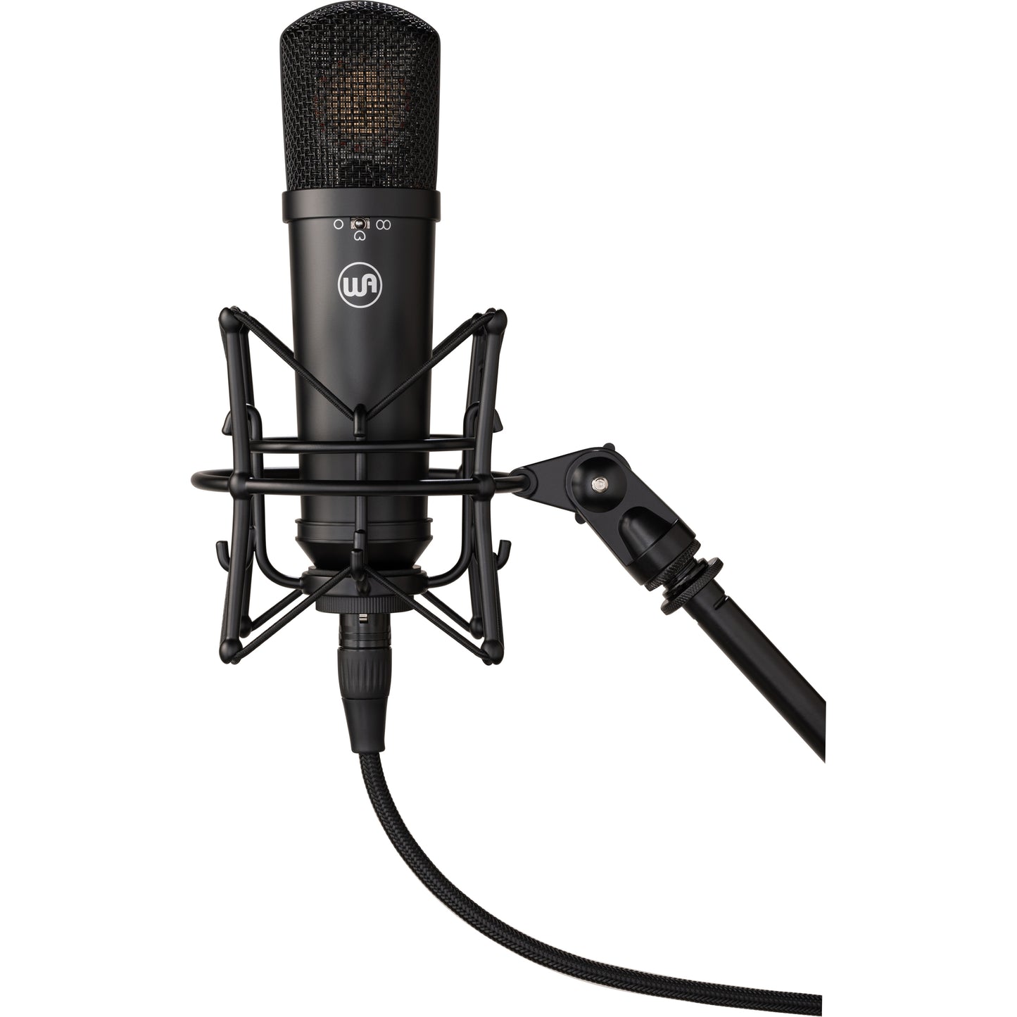 Warm Audio WA-87jr Large Diaphragm Multi-Polar Pattern Condenser Mic - Black
