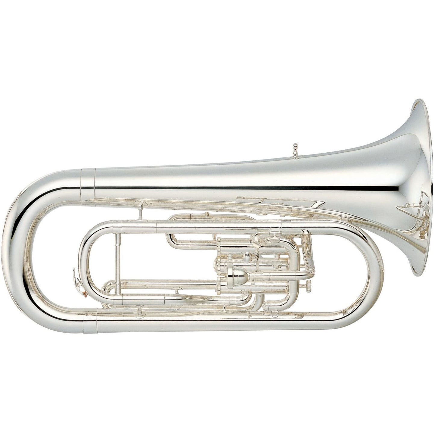 Yamaha YEP-201MS Marching Euphonium in Silver-Plated