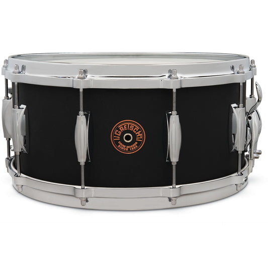 Gretsch G4164BC 6.5x14 Black Copper Engraved Snare Drum
