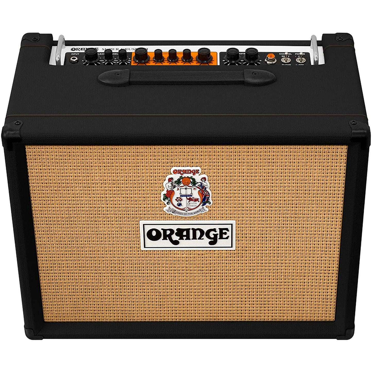 Orange Super Crush 100-100-watt Solid-state 1 x 12" Combo - Black