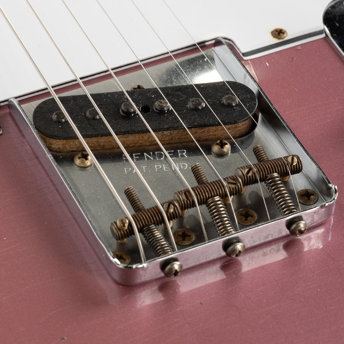 Fender Custom Shop 60s Telecaster® Relic PHC, Burgundy Mist Metallic
