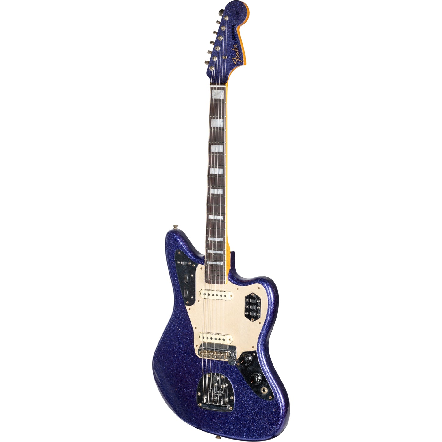 Fender Custom Shop 62 Jaguar Electric Guitar Journeyman PHC - Purple Sparkle