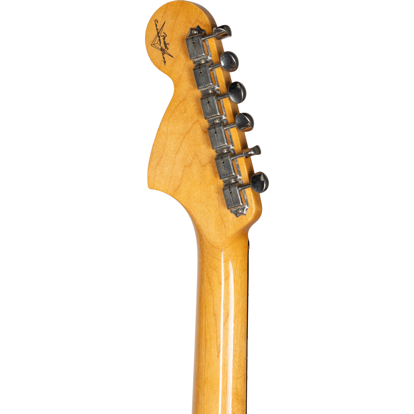 Fender Custom Shop 1966 Stratocaster DLX Closet Classic - Super Aged Olympic White