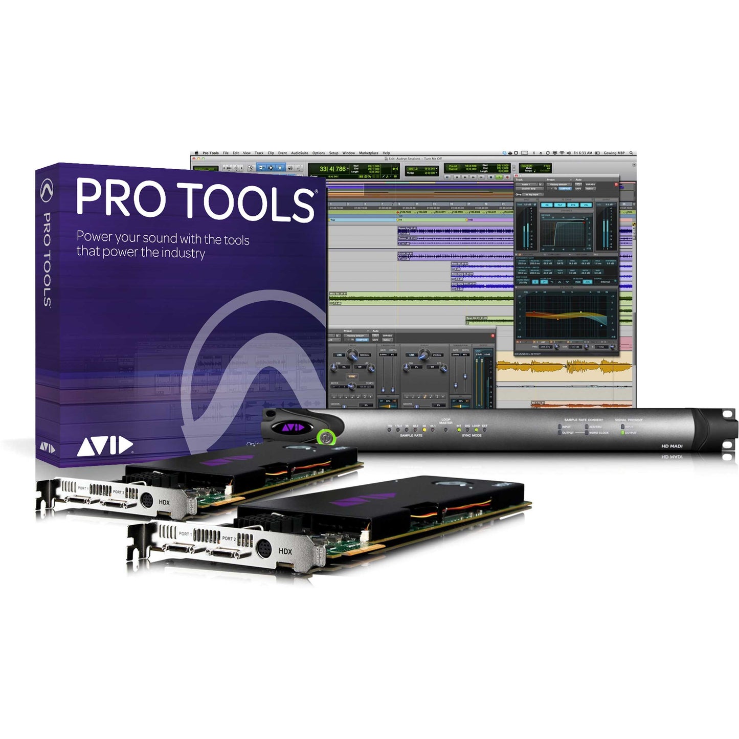 Avid Pro Tools HDX HDX2 System w/HD MADI I/O
