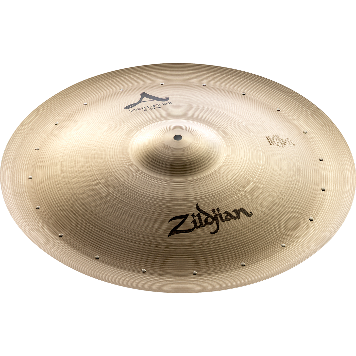 Zildjian 22” A Series Swish Knocker Cymbal with 20 Rivets