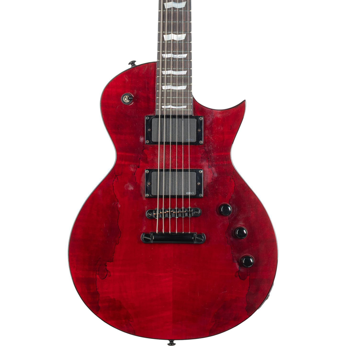 ESP EC-1000 Deluxe Electric Guitar - Spalted Maple Cherry