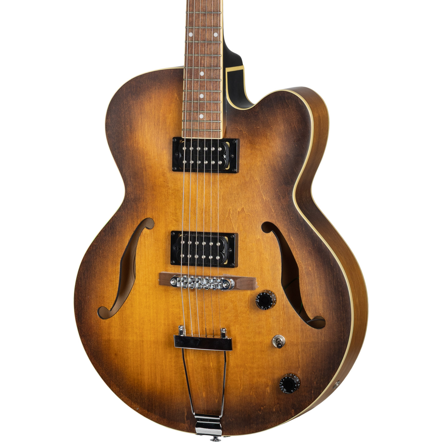 Ibanez AF55 Artcore 6-String Hollow Body Electric Guitar - Tobacco Flat