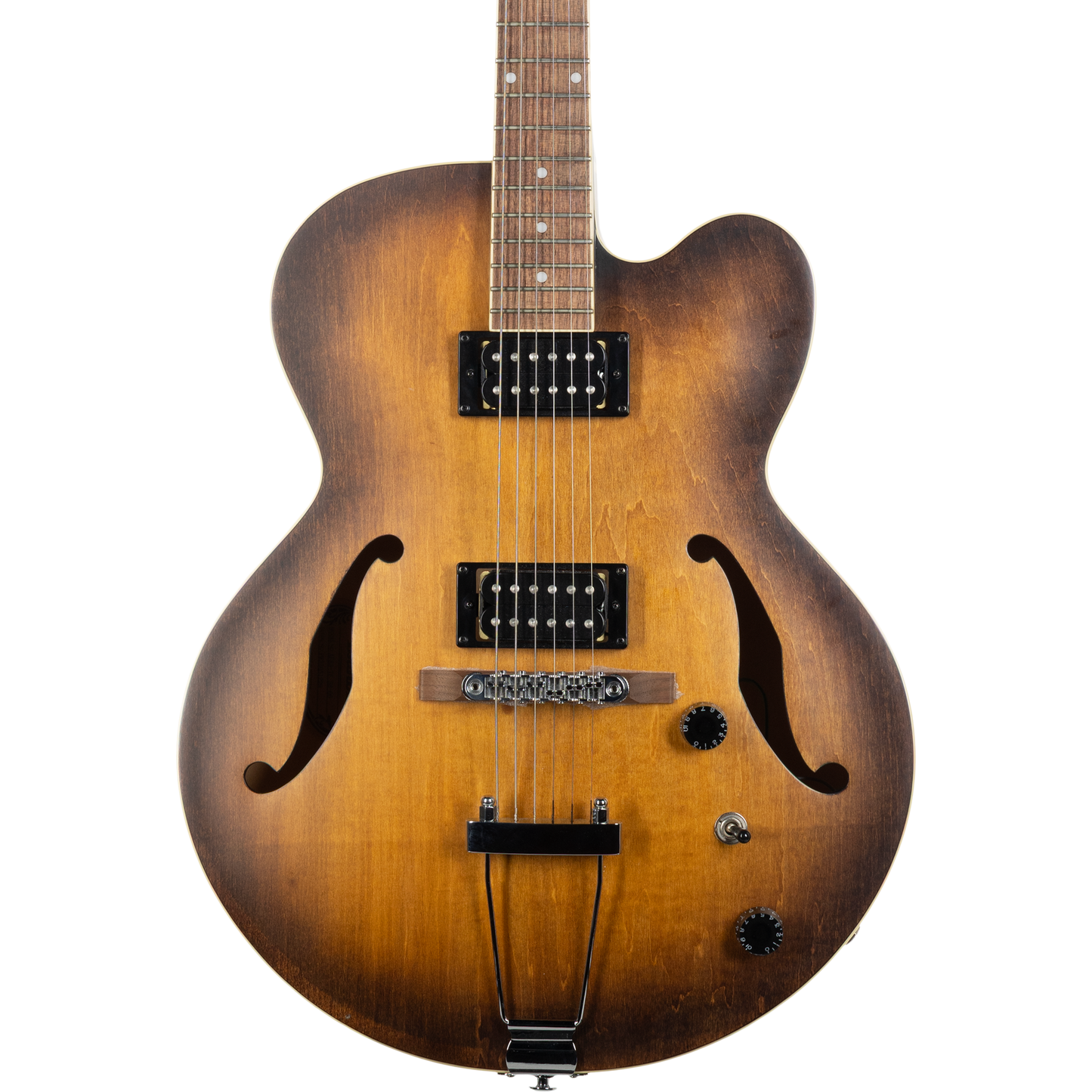 Ibanez AF55 Artcore 6-String Hollow Body Electric Guitar - Tobacco Flat