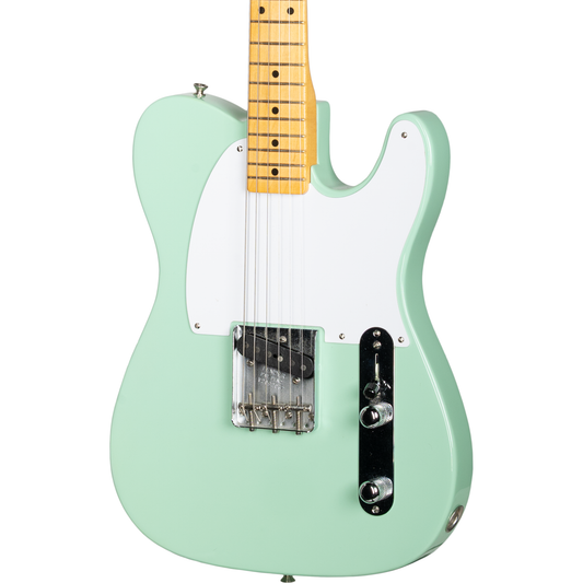 Fender 70th Anniversary Esquire Electric Guitar - Maple Fingerboard, Surf Green