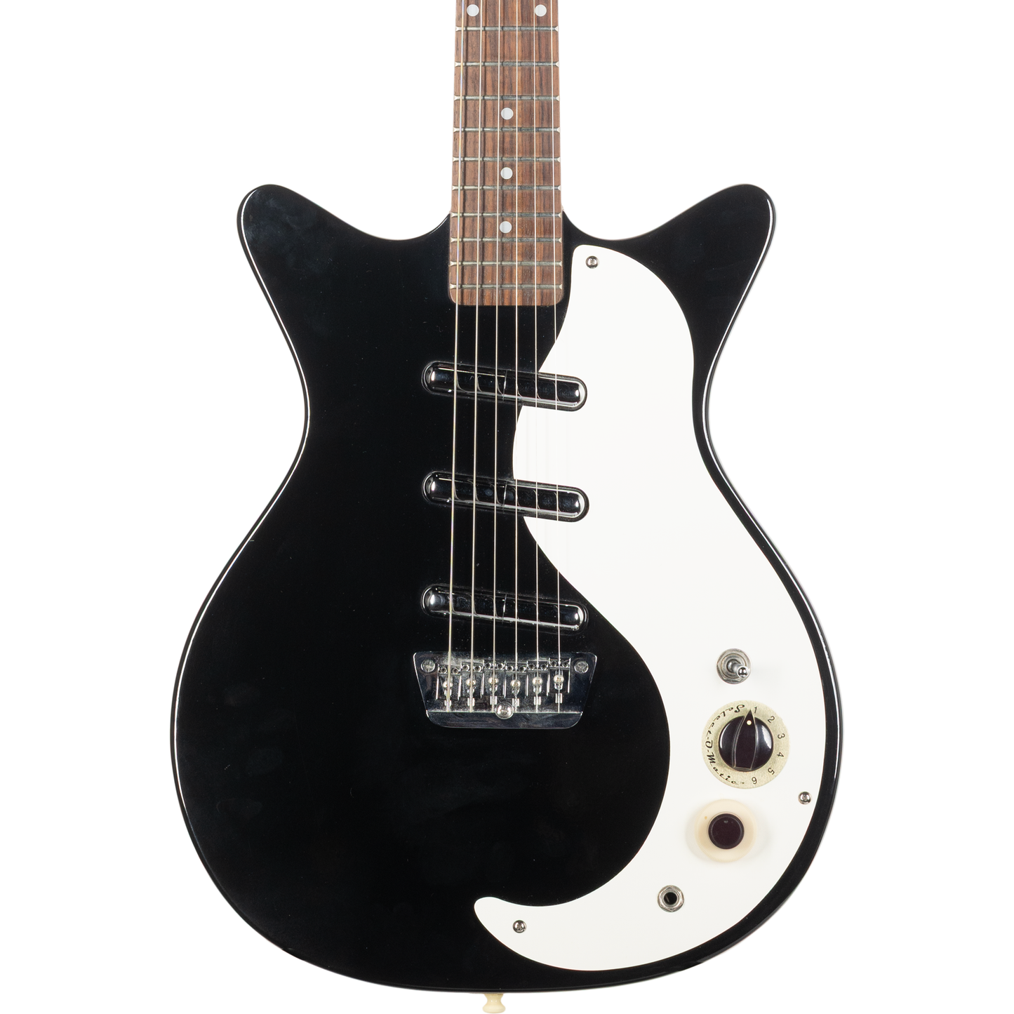 Danelectro DC3 6-String Electric Guitar - Black