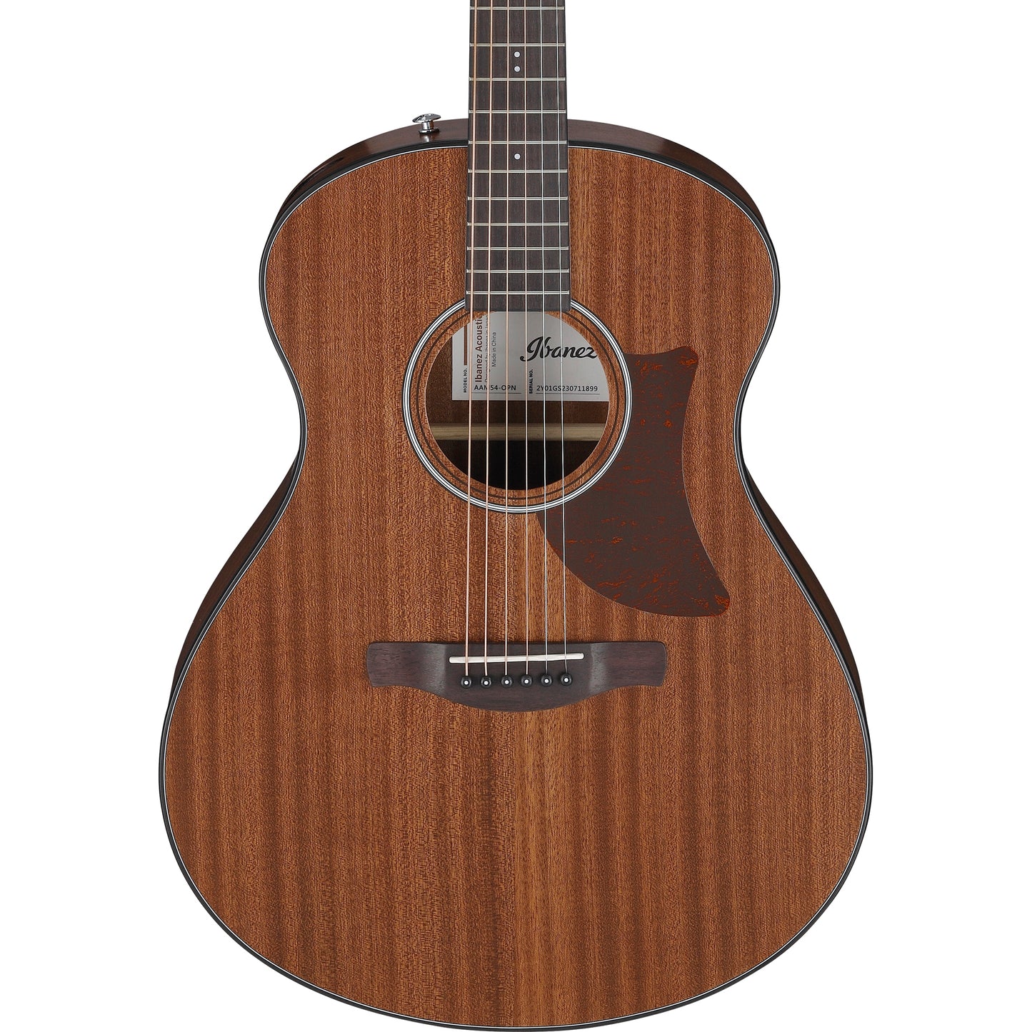 Ibanez AAM54OPN Advanced Acoustic Series Acoustic Guitar, Open Pore Natural