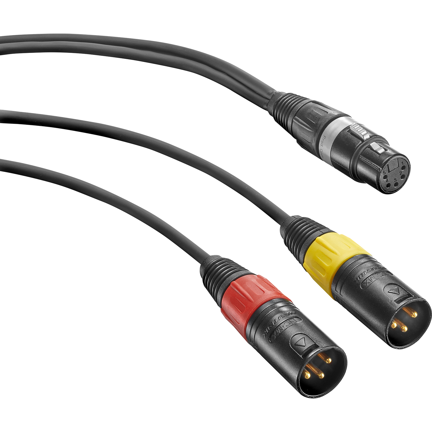 Neumann AC 20 (1m) 5-Pin XLR Female to 2 3-Pin XLR Male Adaptor