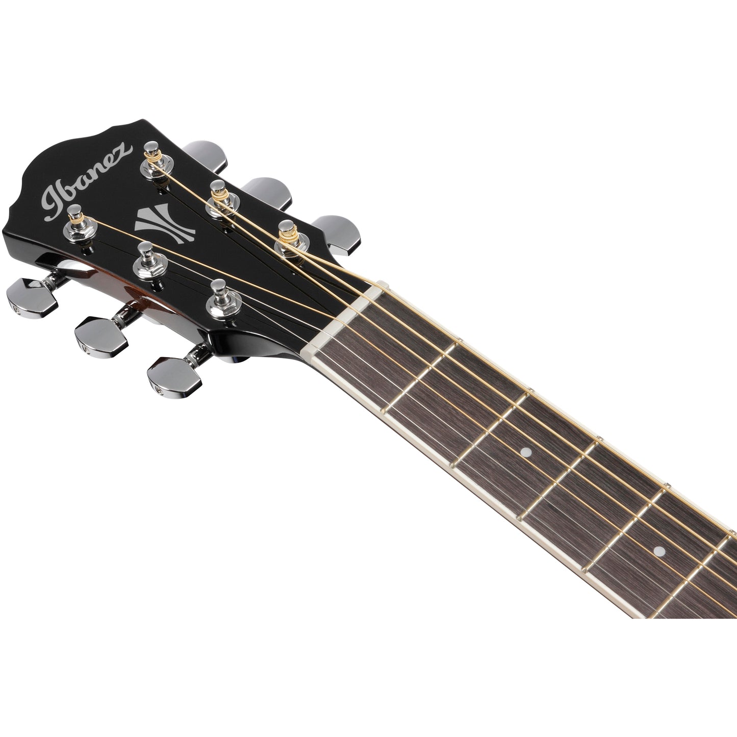 Ibanez AEG7L Left Handed Acoustic Electric Guitar, Dark Violin Sunburst