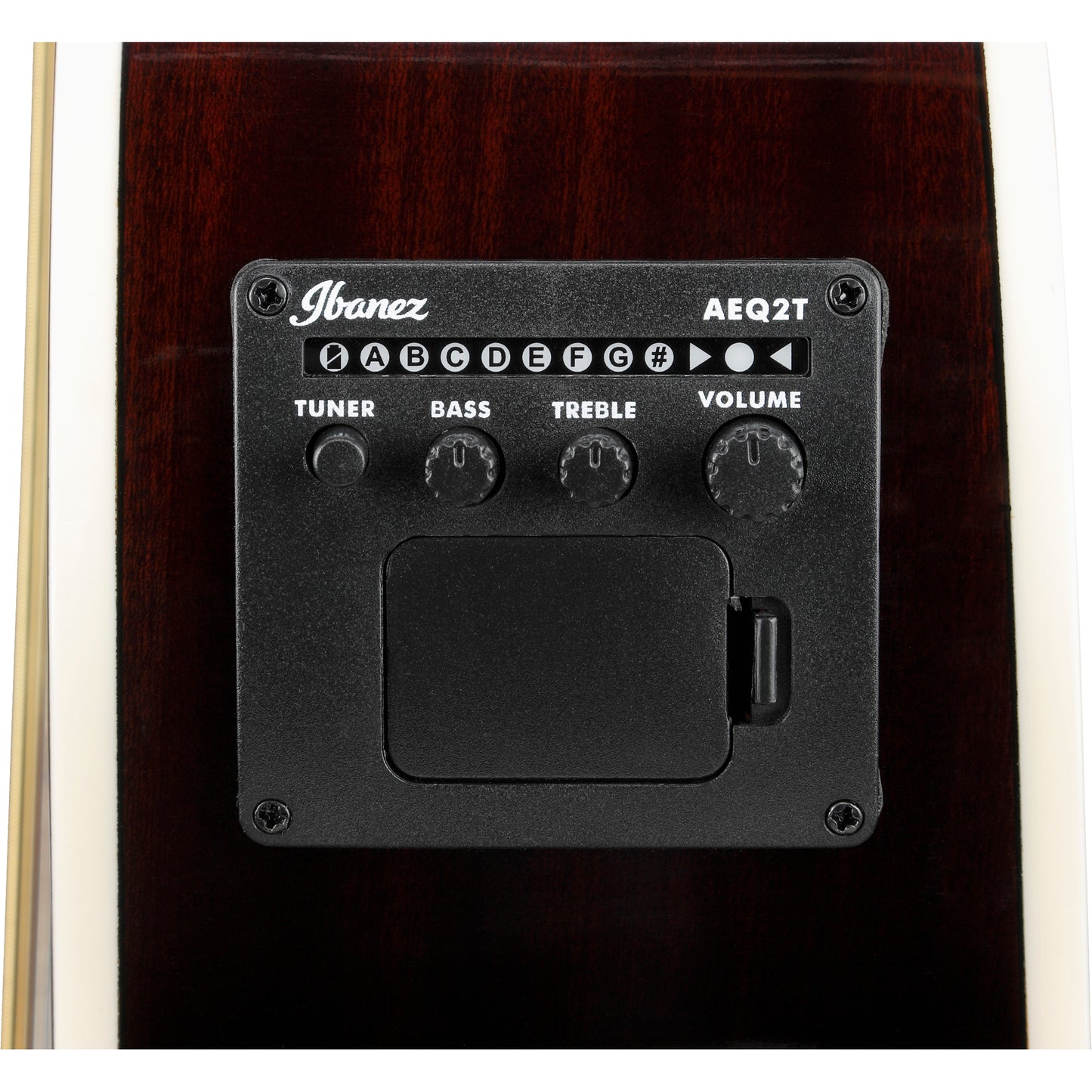 Ibanez AEG7L Left Handed Acoustic Electric Guitar, Dark Violin Sunburst