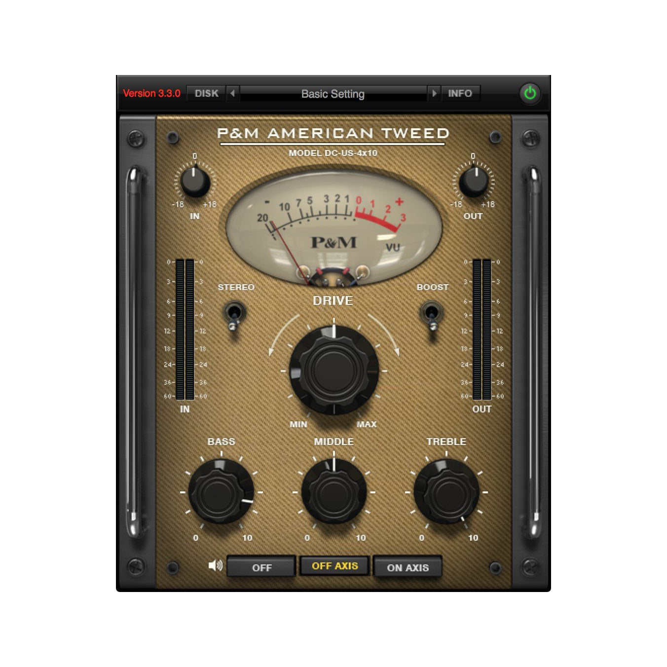 Plug and Mix American Tweed Plug-In