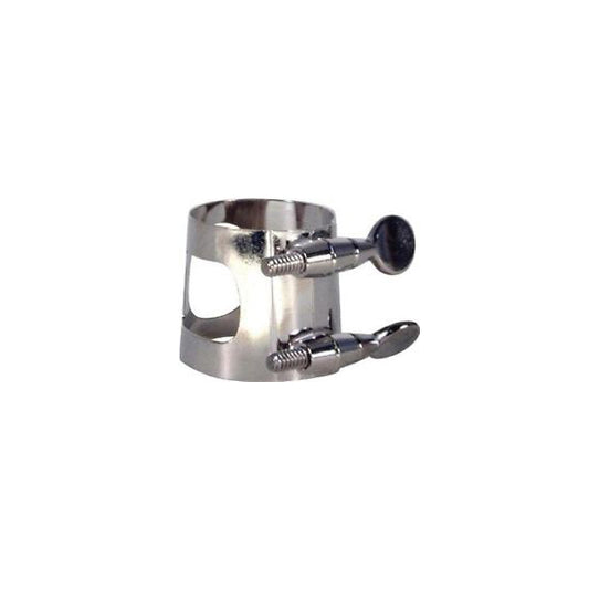 APM Nickel Plated Bb Clarinet Ligature, Bagged
