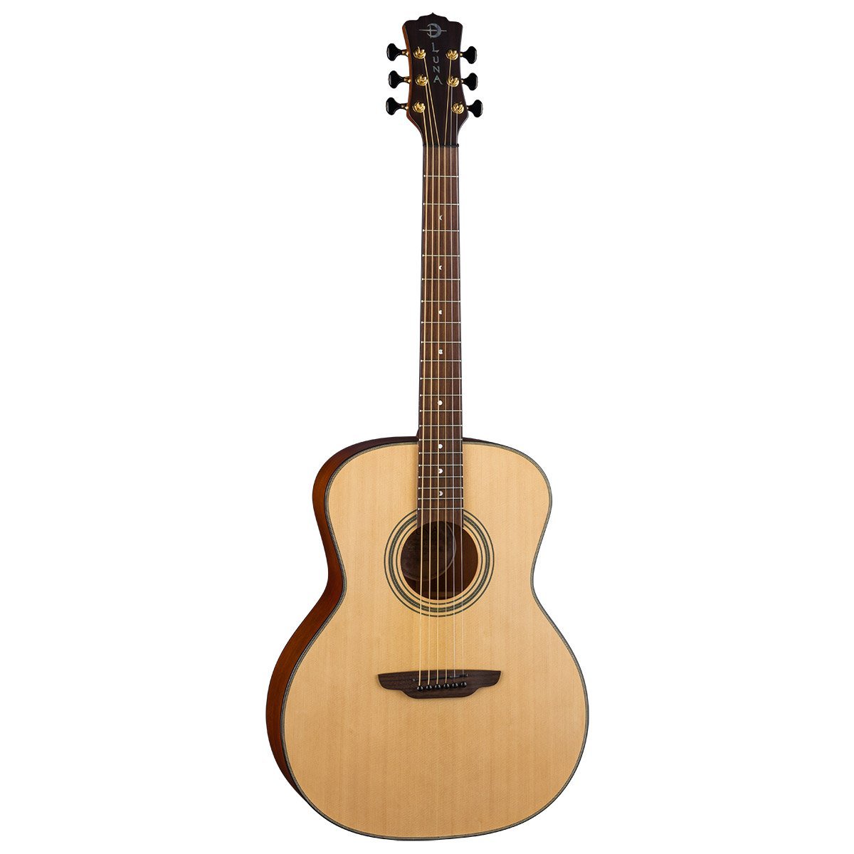 Luna ART RECORDER Acoustic-Electric Guitar, Natural (ARTRECORDER)