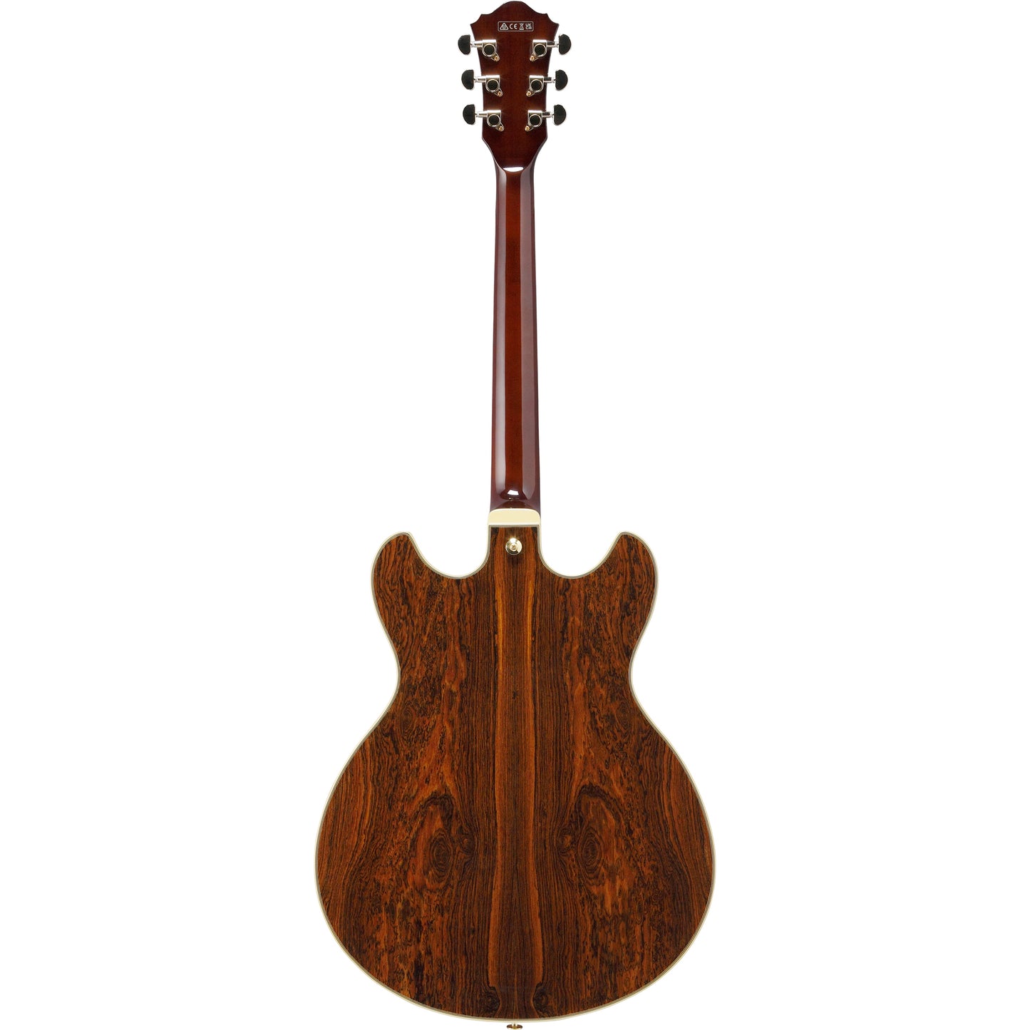 Ibanez AS93BCBK AS Artcore 6-String Hollow Body Electric Guitar, Black