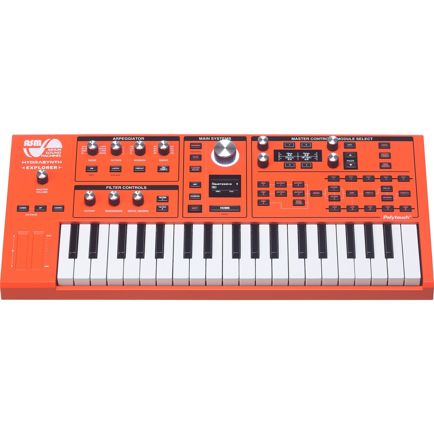 ASM Hydrasynth Explorer 888 - Special Edition Orange