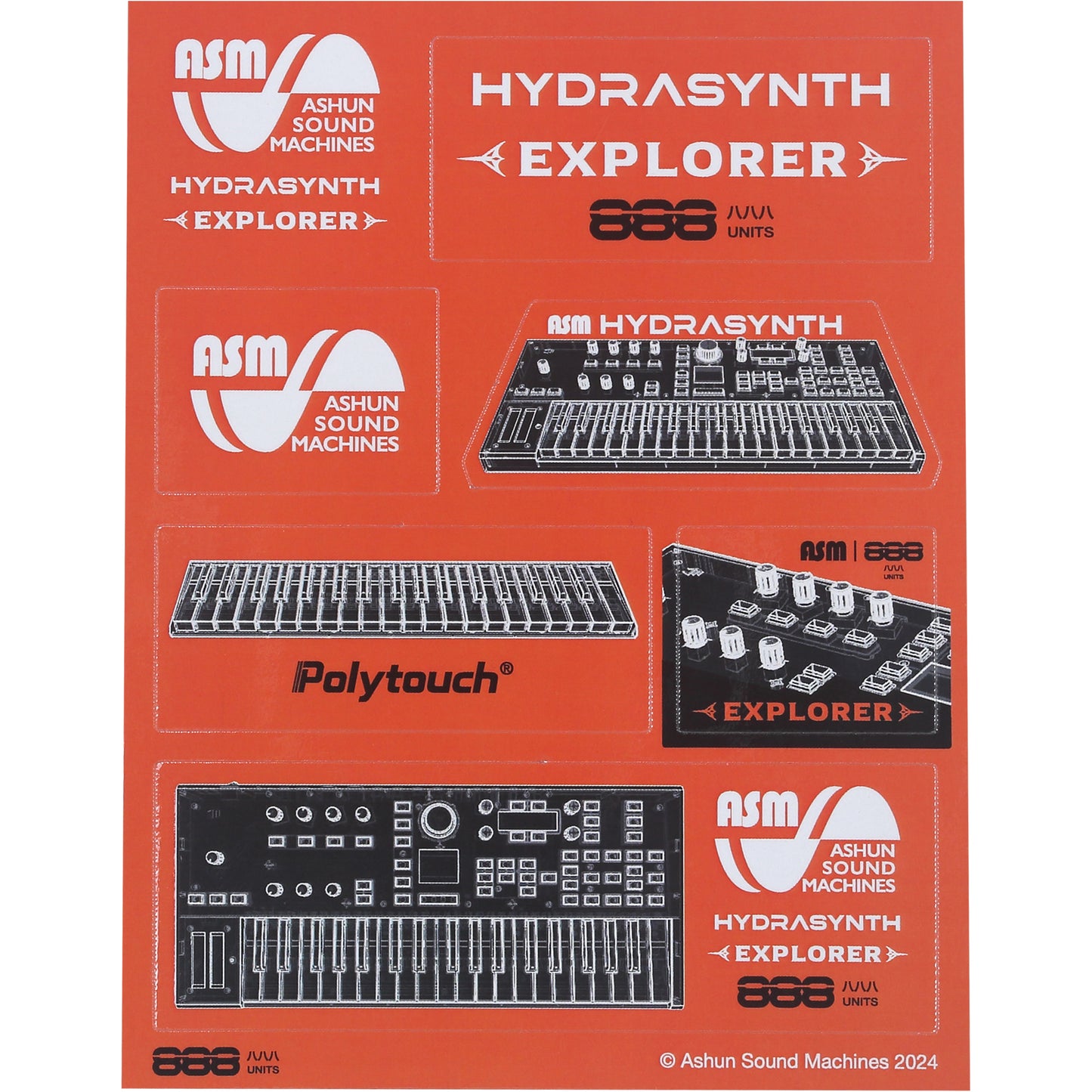 ASM Hydrasynth Explorer 888 - Special Edition Orange