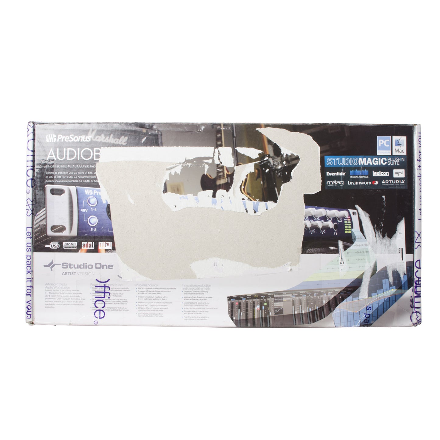 Presonus Audio Box 1818VSL 18x18 USB 2.0 Recording System (AUDIOBOX-1818VSL)