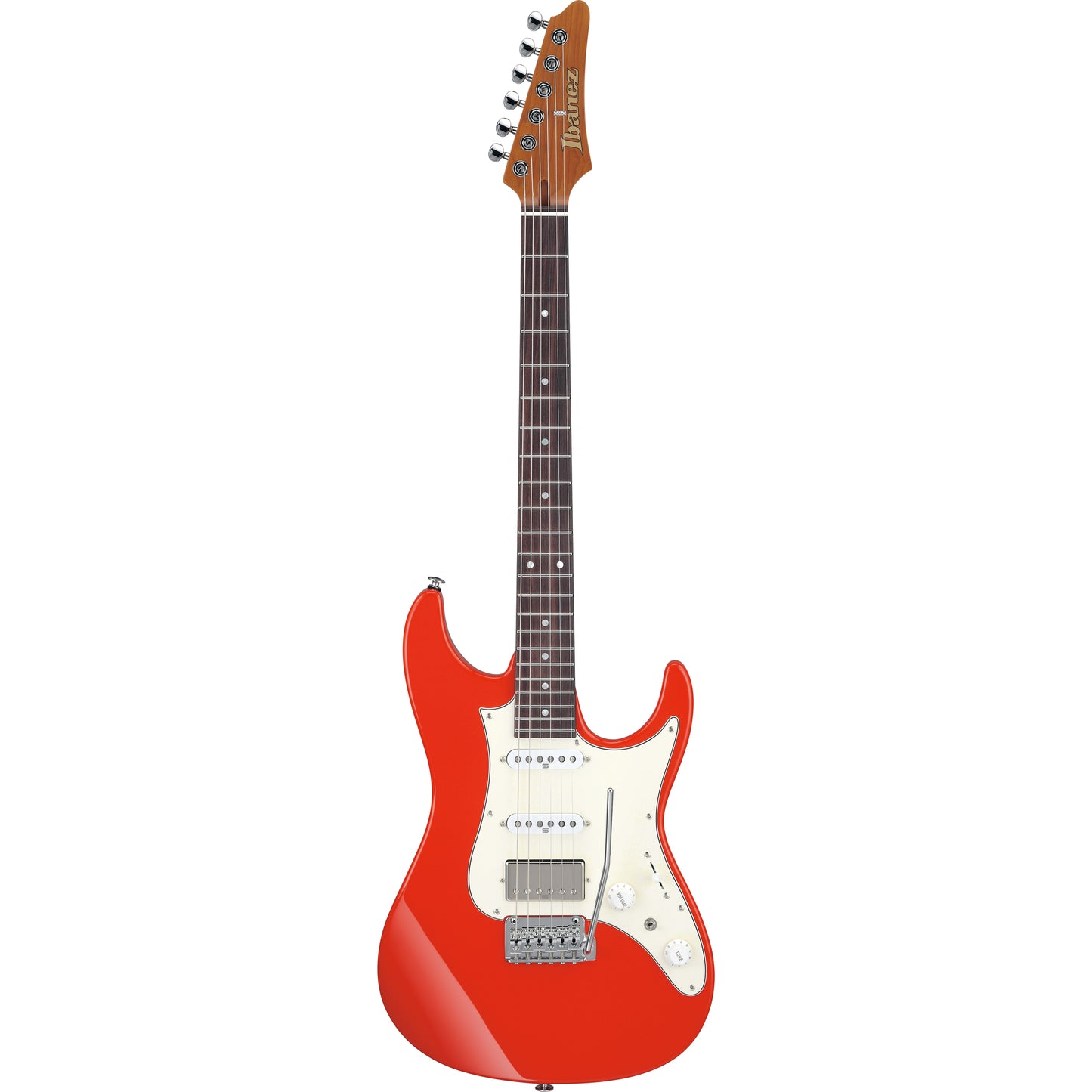 Ibanez AZ2204NW AZ Prestige 6-String Electric Guitar - Vermillion Red