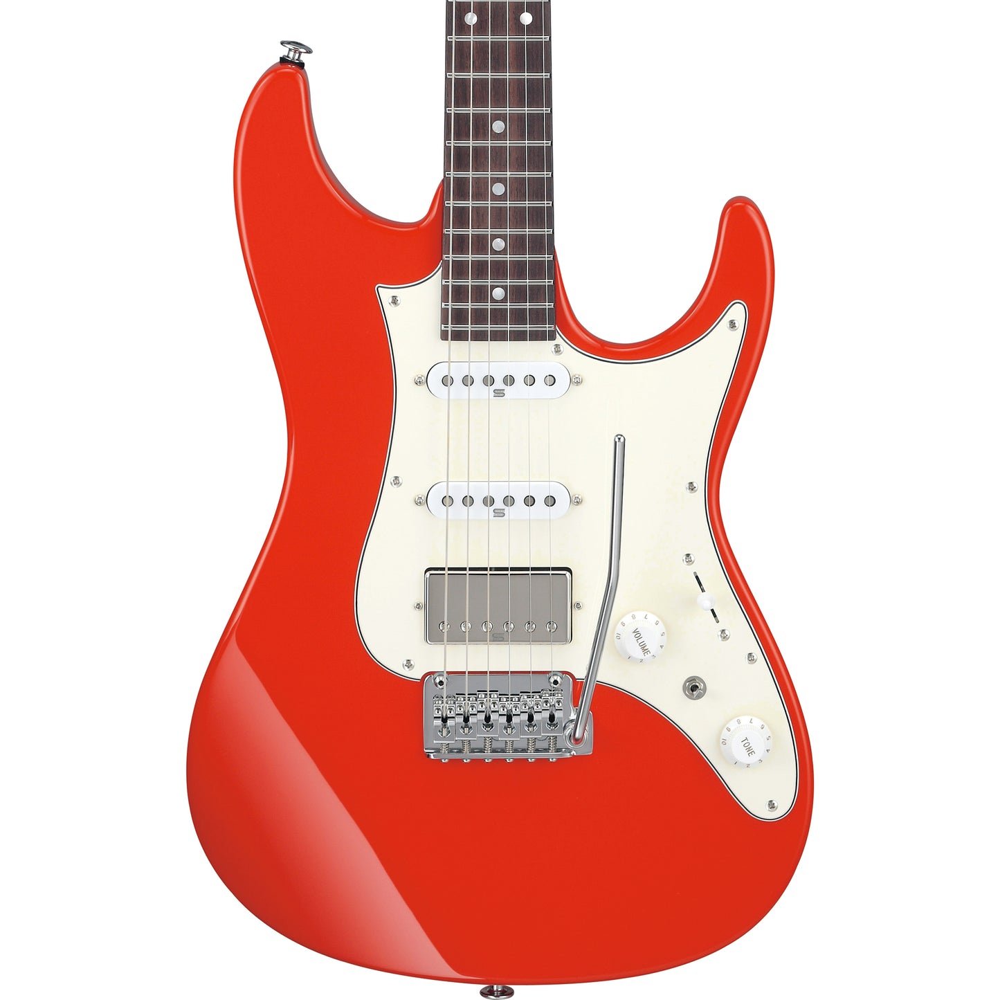 Ibanez AZ2204NW AZ Prestige 6-String Electric Guitar - Vermillion Red