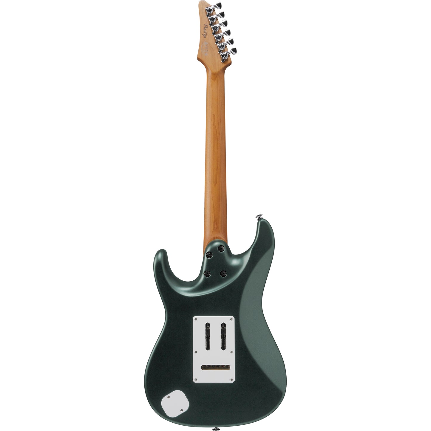 Ibanez AZ2204N AZ Prestige 6 String Electric Guitar - Ivy Green Metallic Flat