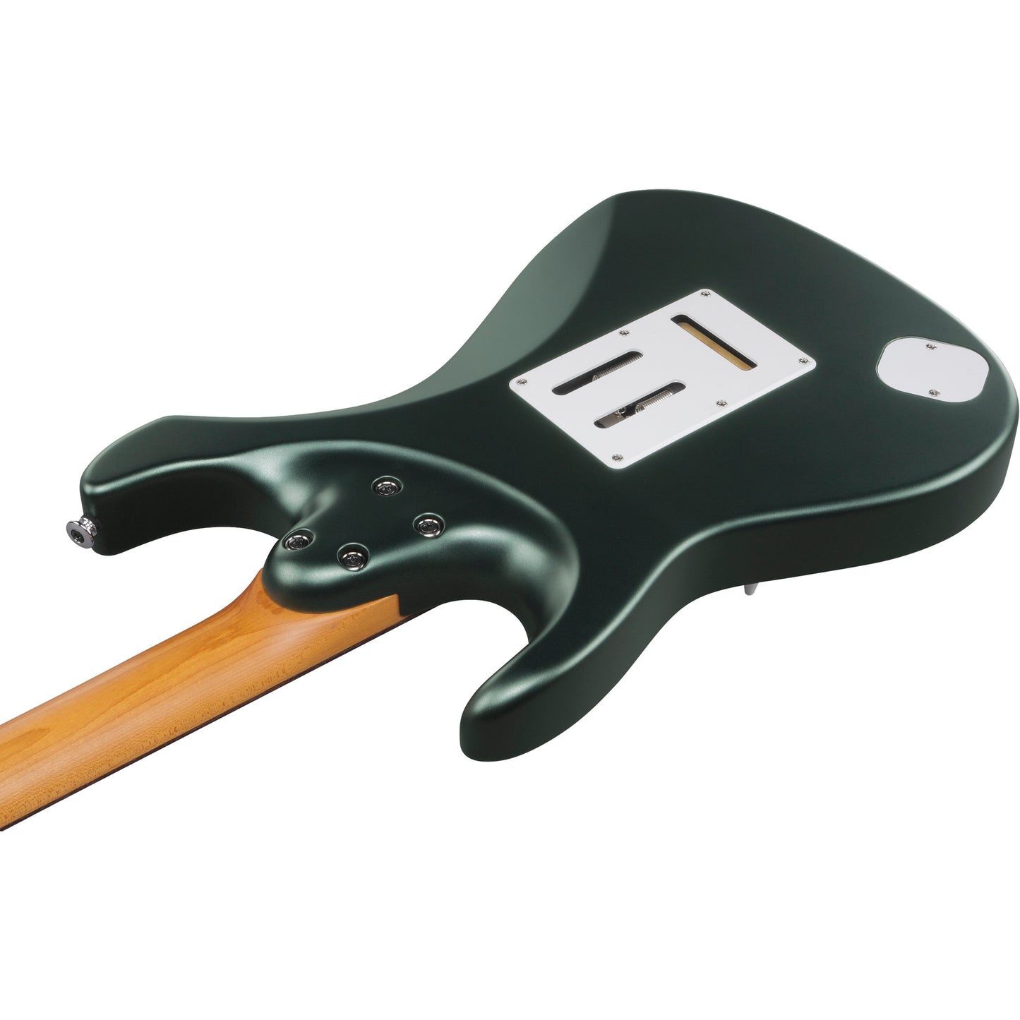 Ibanez AZ2204N AZ Prestige 6 String Electric Guitar - Ivy Green Metallic Flat