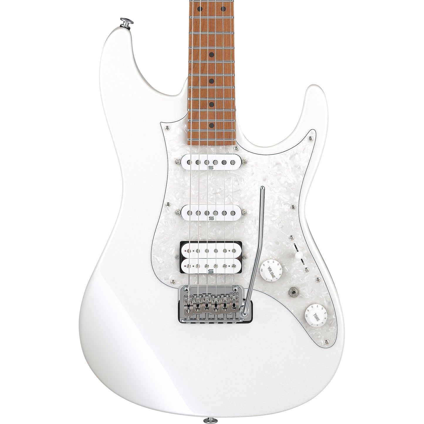 Ibanez AZ2204 AZ Prestige 6 String Electric Guitar - Pearl White