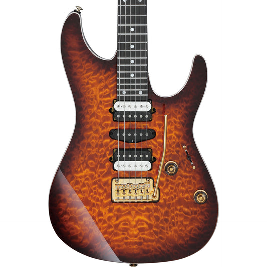 Ibanez AZ Premium 6 String Electric Guitar - Dragon Eye Burst