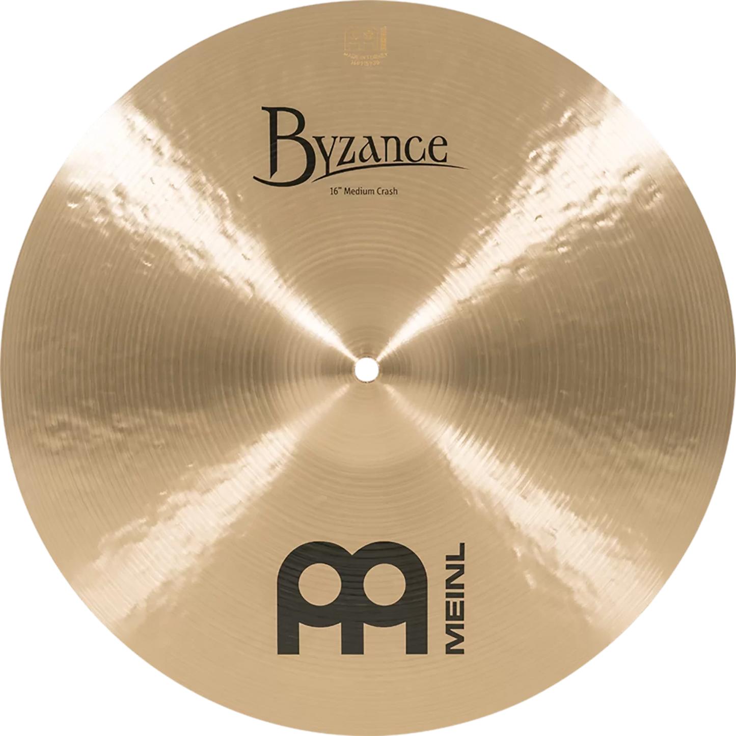 Meinl 16” Byzance Traditional Medium Crash Cymbal