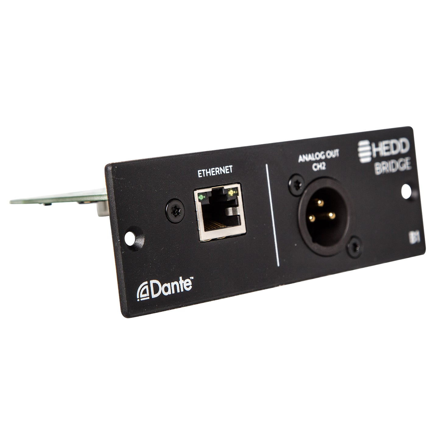 HEDD Dante 2-Channel Bridge Module for Select Studio Monitors