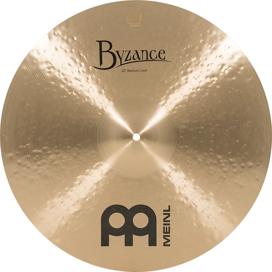 Meinl 20” Byzance Traditional Medium Crash Cymbal