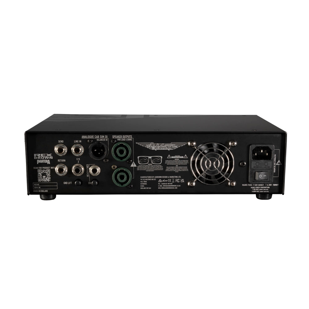 Ashdown UK-RB-800 Rex Brown Signature 800 Watt Bass Amp