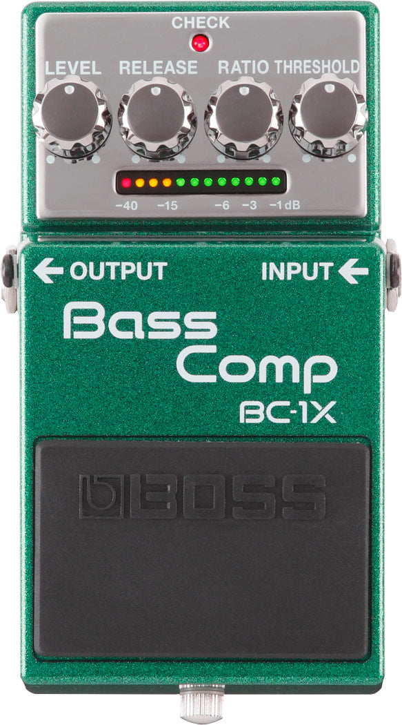 bass guitar compressor pedal Boss BC-1X X Series Smart Multi Band Bass Compressor Pedal