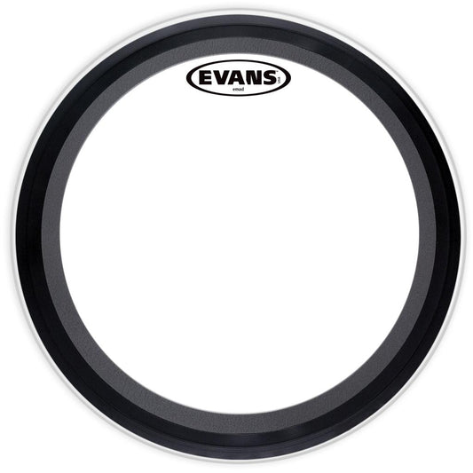 Evans bd20emad2 20” Clear emad2 Bass Drum Head