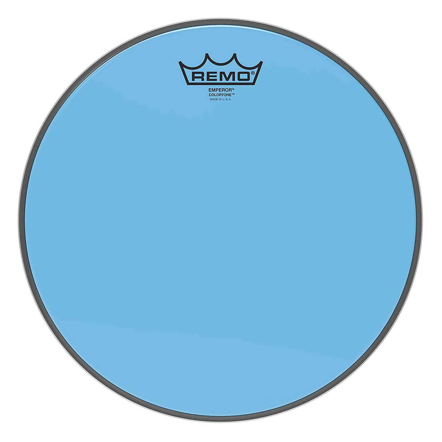 Remo Emperor Colortone Blue Drumhead, 12"