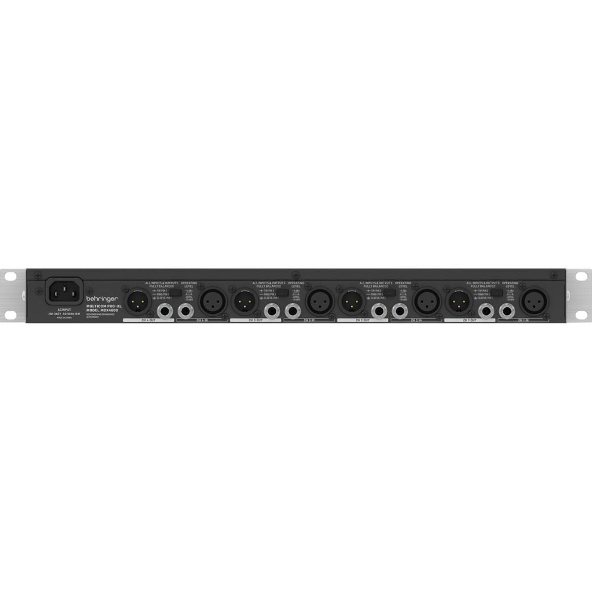 Behringer Multicom Pro-XL MDX-4600V2 4-Channel Dynamics Processor