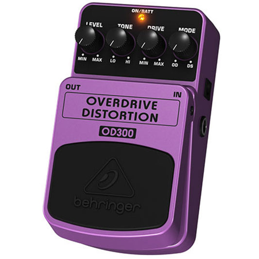 Behringer Overdrive/Distortion OD300 2-Mode Effects Pedal