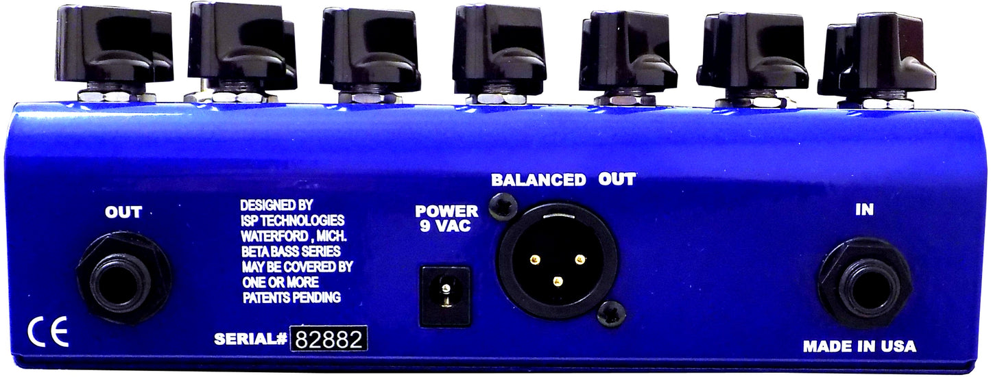 ISP Technologies Beta Bass Preamp Pedal